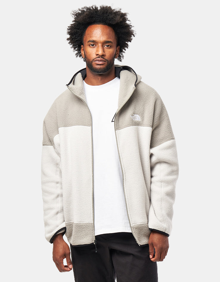 The North Face NSE Full Zip Mask Fleece - Cumulus Cloud/Stone Slab