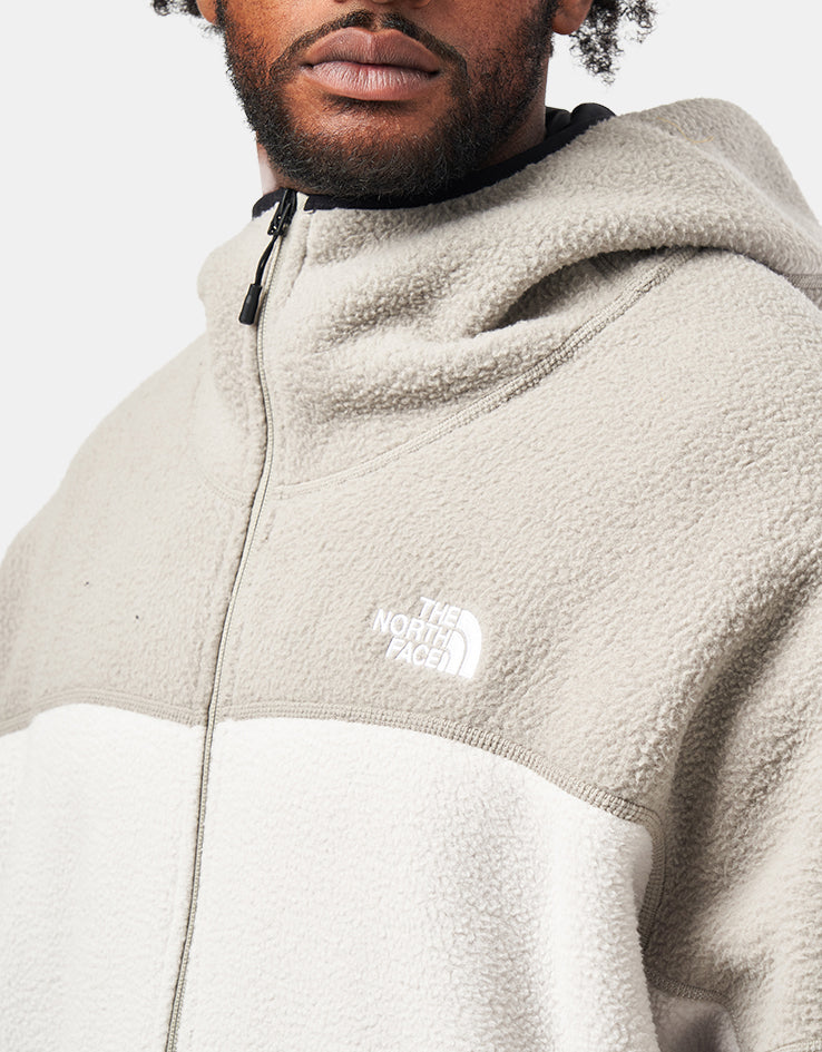 The North Face NSE Full Zip Mask Fleece - Cumulus Cloud/Stone Slab
