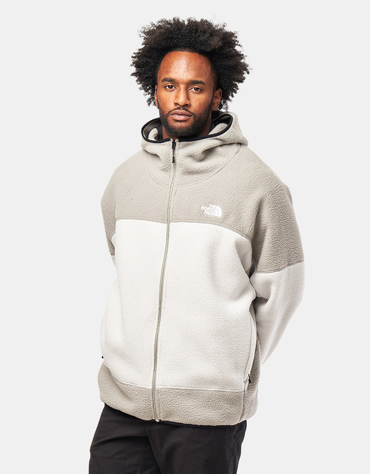 The North Face NSE Full Zip Mask Fleece - Cumulus Cloud/Stone Slab