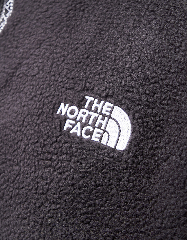 The North Face Fleeski 1/4 Zip Fleece - TNF Black/TNF Black