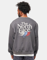 The North Face Retro Trail Relaxed Crew - Anthracite Grey
