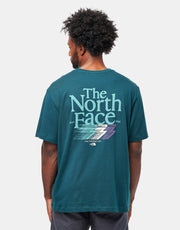 The North Face Retro Trail Relaxed T-Shirt - Pacific Teal