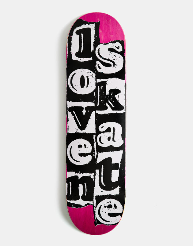 Lovenskate Team Logo Skateboard Deck - 8.478"