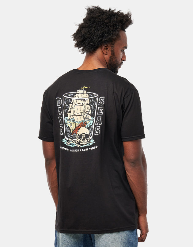 Dark Seas Liquor & Legends Premium T-Shirt - Black