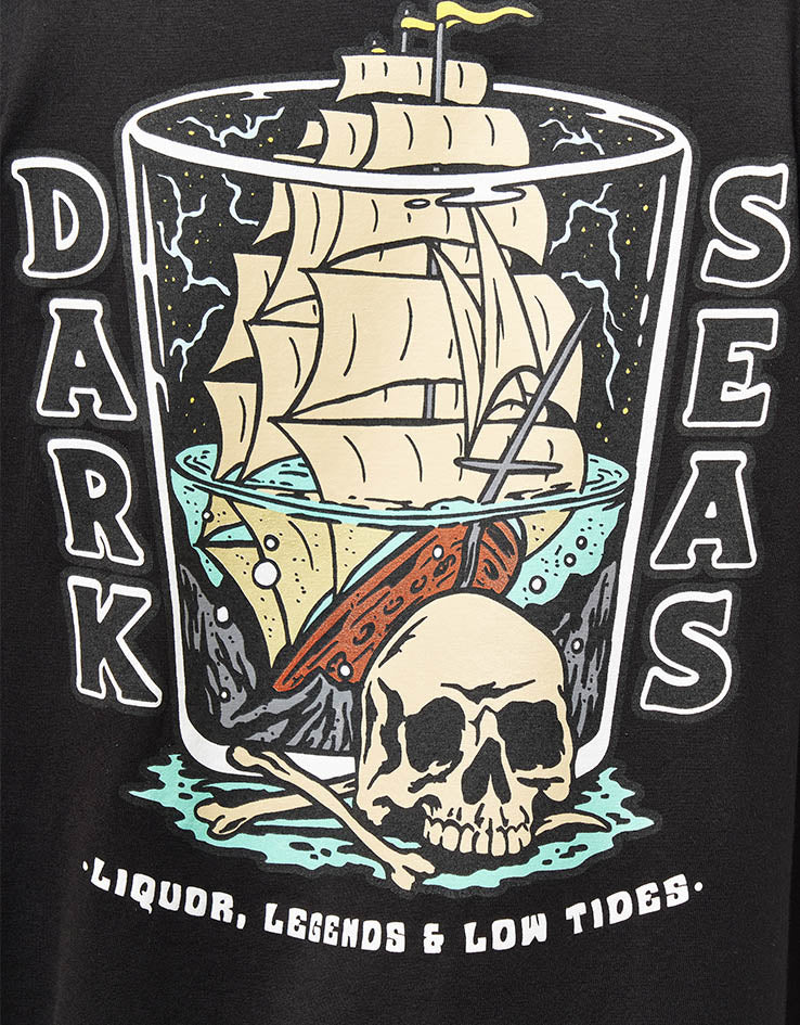 Dark Seas Liquor & Legends Premium T-Shirt - Black