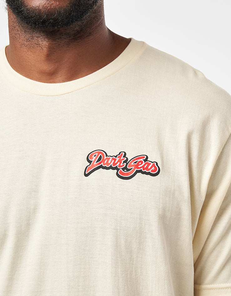 Dark Seas Reel 'Em Premium T-Shirt - Cream