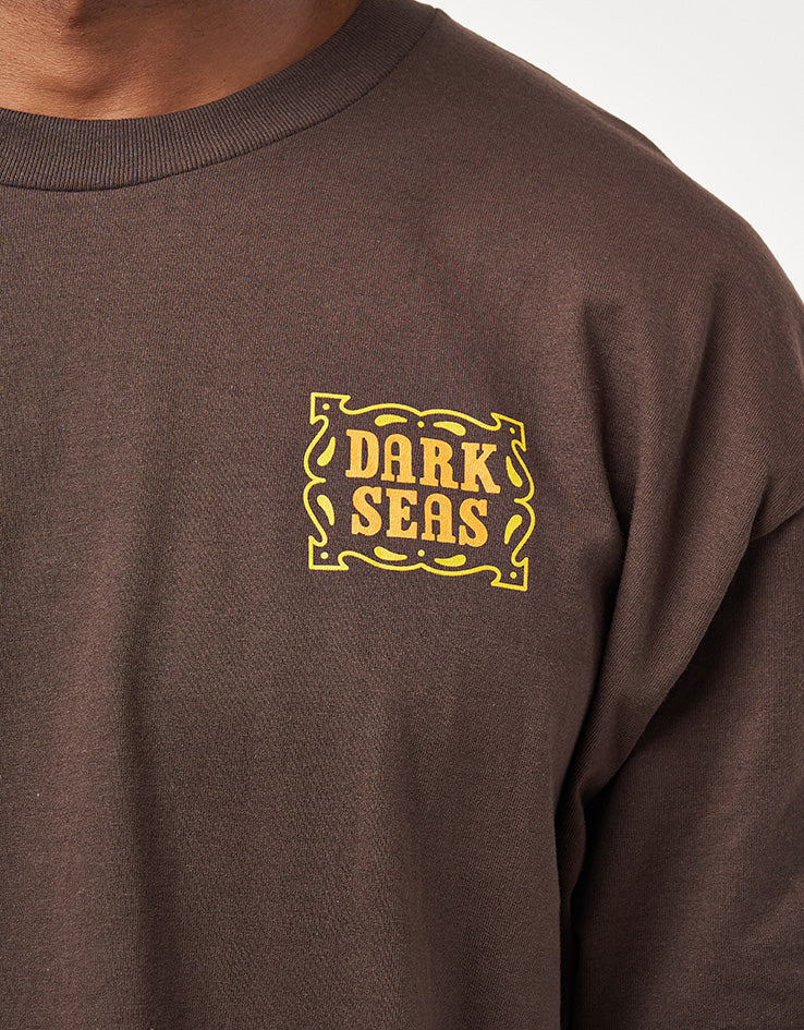 Dark Seas Buck The System T-Shirt - Java Brown