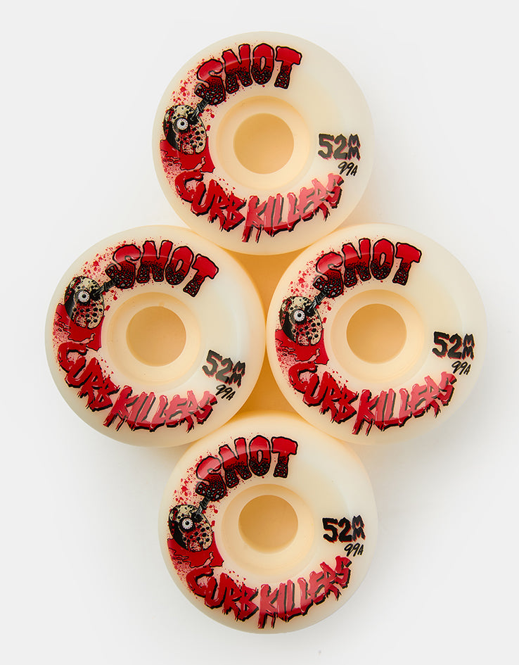 Snot Curb Killer Conical 99a Skateboard Wheels - 52mm