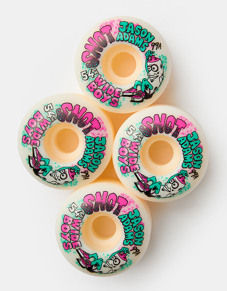 Snot Adams Wide Boys 99a Skateboard Wheels - 54mm