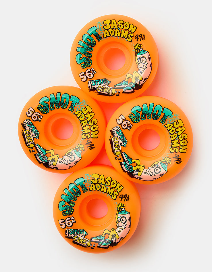 Snot Adams Spray Cans Conical 99a Skateboard Wheels - 56mm