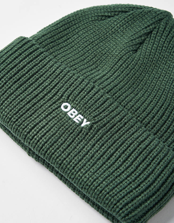 Obey Future Beanie - Pine Green