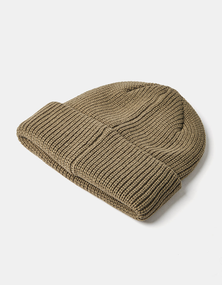 Obey Mid Icon Patch Cuff Beanie - Dull Army