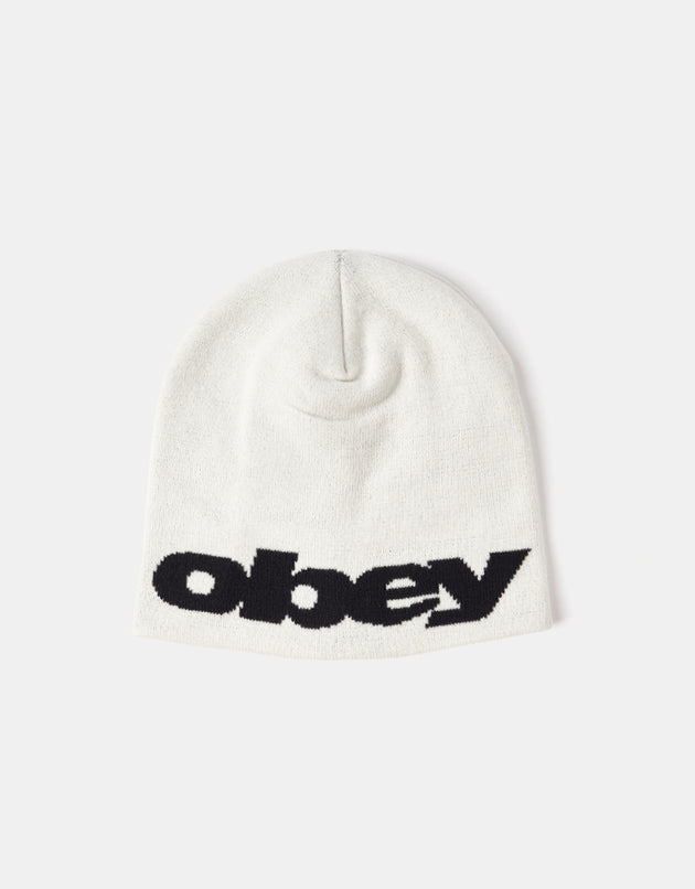 Obey Delta Beanie - Unbleached