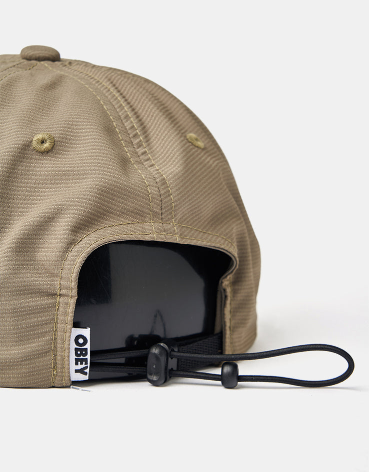 Obey Stride 5 Panel Strapback - Olive