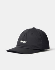 Obey Stride 5 Panel Strapback - Black