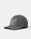 Obey Pigment Anti 6 Panel Velcro Back Cap - Pigment Black