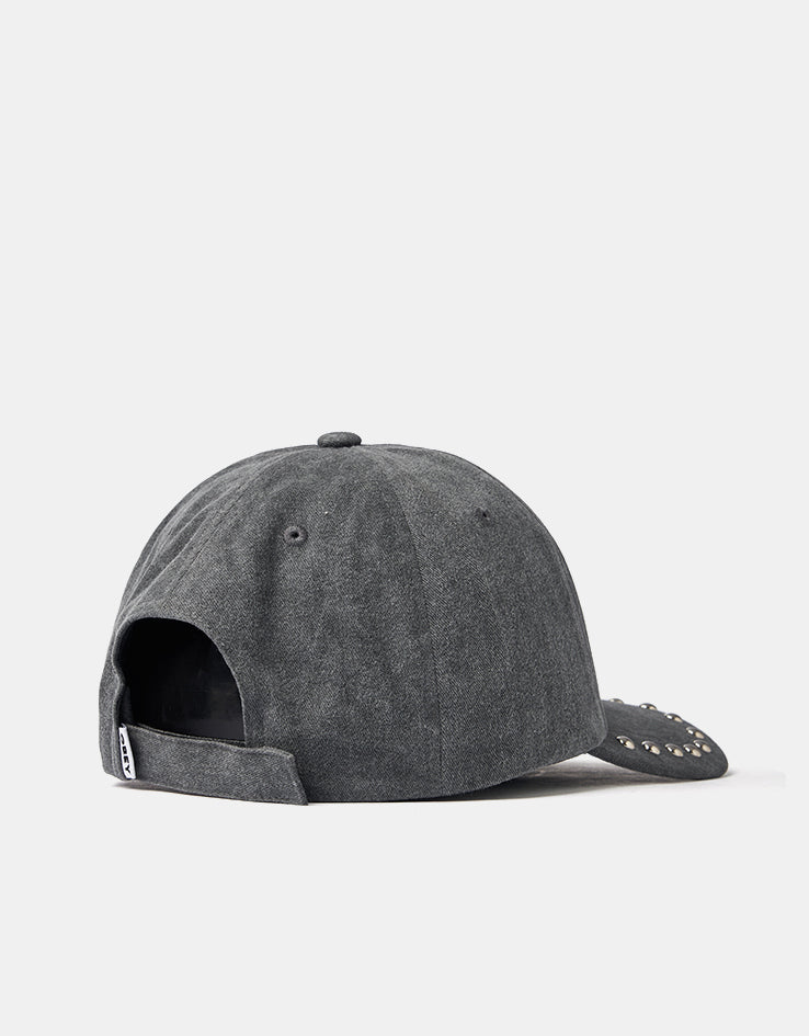 Obey Pigment Anti 6 Panel Velcro Back Cap - Pigment Black