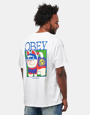 Obey Lucky Cat T-Shirt - White
