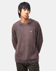 Obey Spray Effect Sweater - Morel Multi