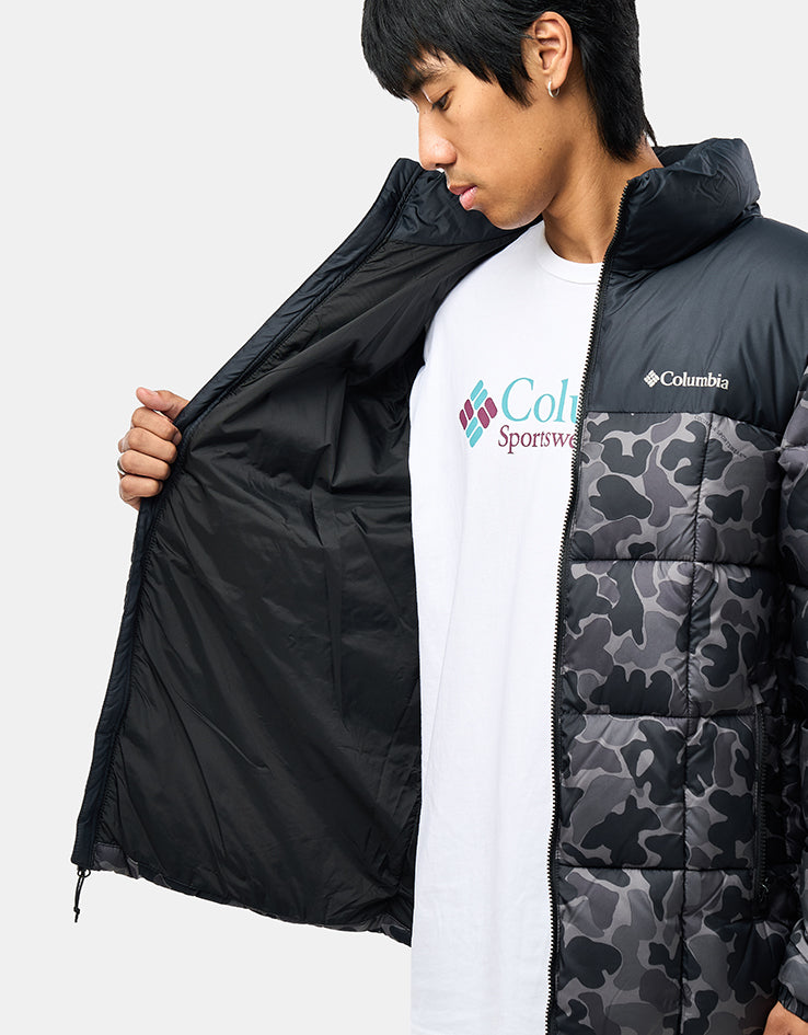 Columbia Puffect™ IV Printed Jacket - Black Puzzle Camo/Black