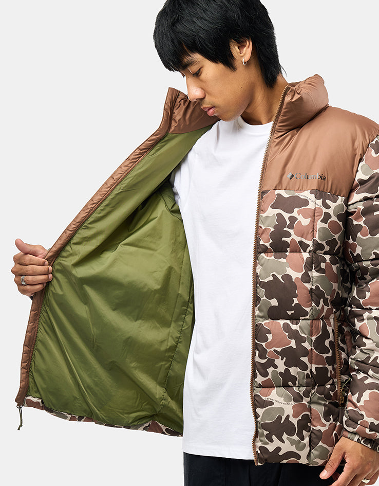 Columbia Puffect™ IV Printed Jacket - Fossil Puzzle Camo/Otter Brown
