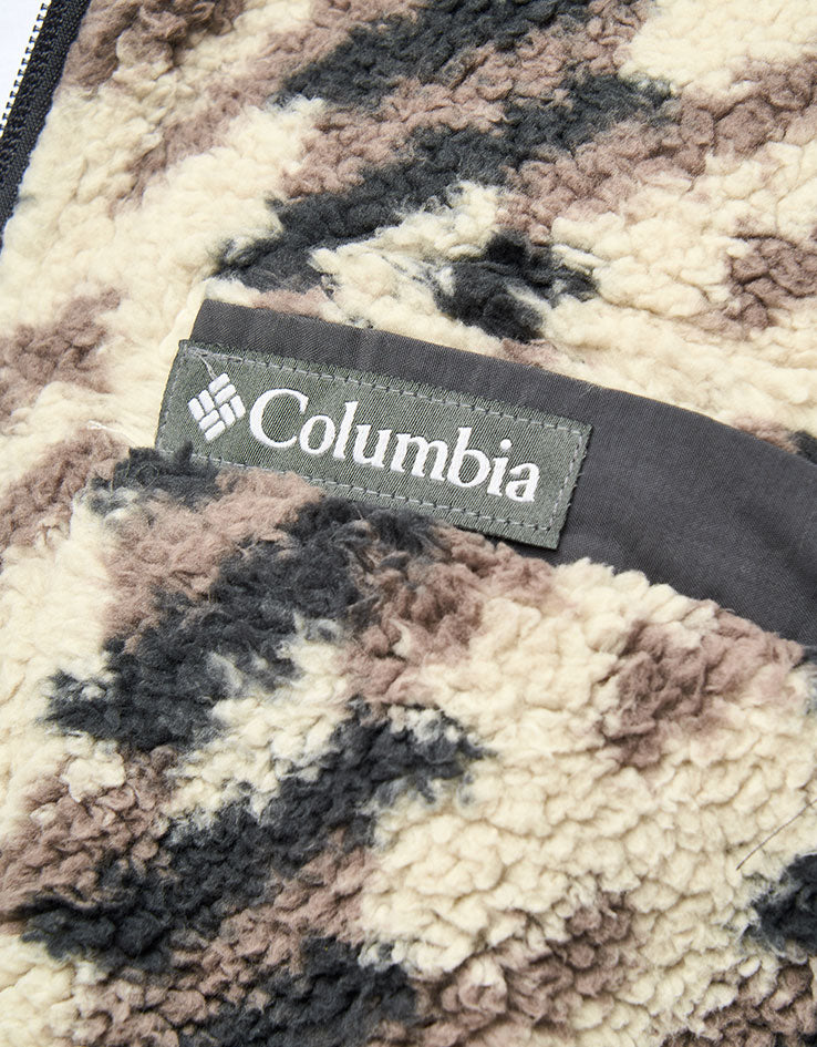 Columbia Rugged Ridge™ High Pile Half Zip Fleece - Dark Stone Twills
