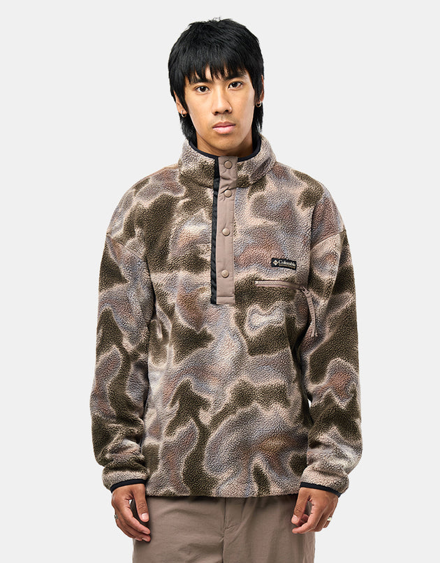 Columbia Helvetia™ II Printed Half Snap Fleece - Iron Dyeflow
