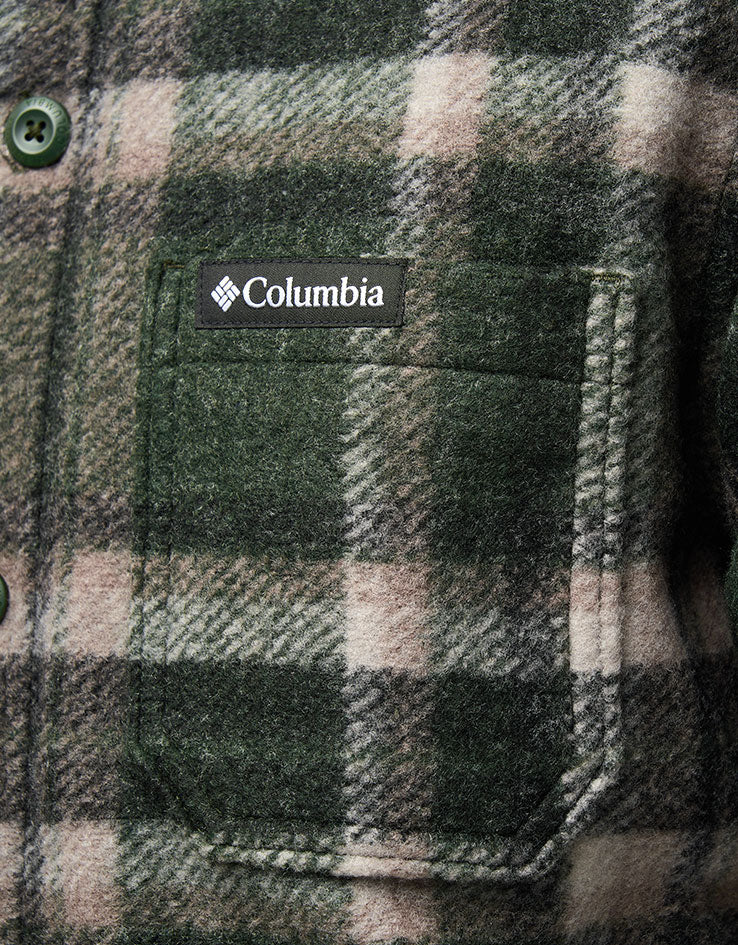 Columbia Hunter Arch™ Shirt Jacket - Greenscape Track Plaid