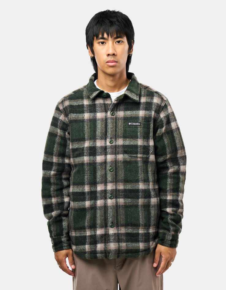 Columbia Hunter Arch™ Shirt Jacket - Greenscape Track Plaid