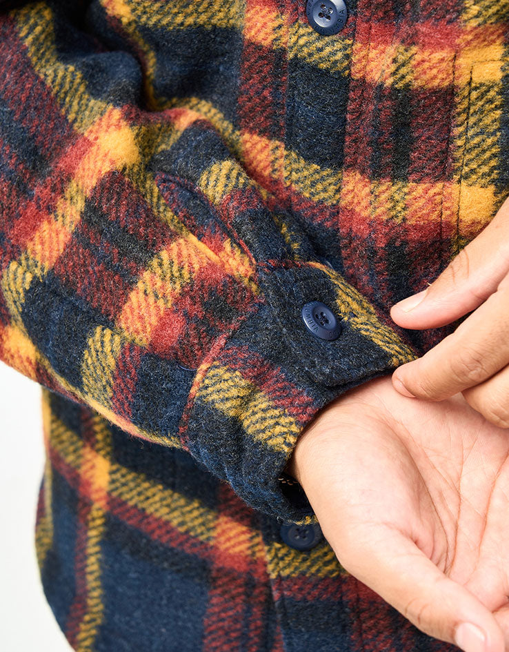 Columbia Hunter Arch™ Shirt Jacket - Collegiate Navy Track Plaid