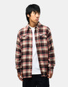 Columbia Flare Gun™ Stretch L/S Flannel Shirt - Ancient Fossil/Dispersed Plaid