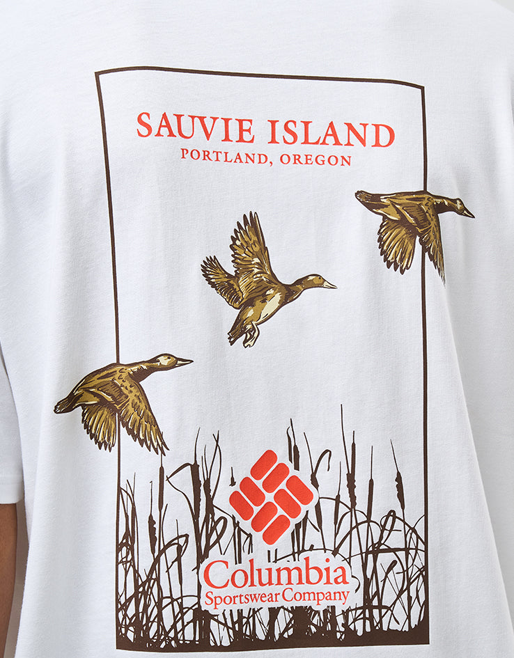 Columbia CSC™ Heavyweight Back Graphic T-Shirt - White Duck Heritage