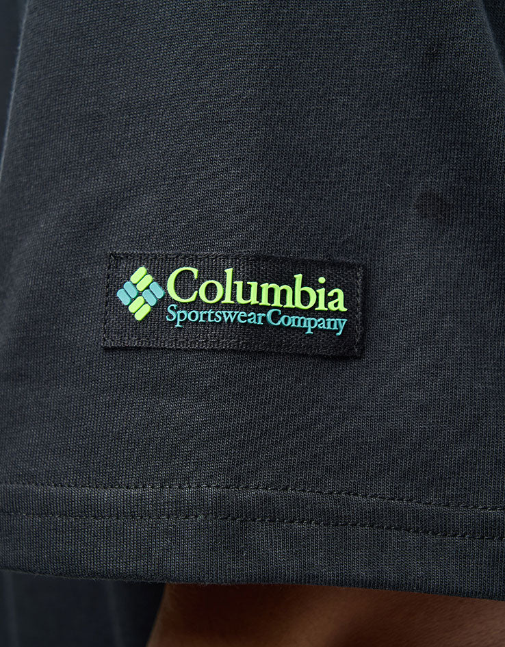 Columbia CSC™ Heavyweight Back Graphic T-Shirt - Black/Slick Slope Skier