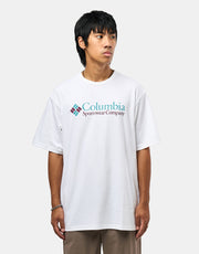 Columbia CSC™ Heavyweight Logo T-Shirt - White CSC Retro Logo
