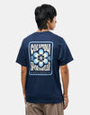 Columbia CSC™ Outdoor Back Graphic T-Shirt - Collegiate Navy/Flower Power Badge