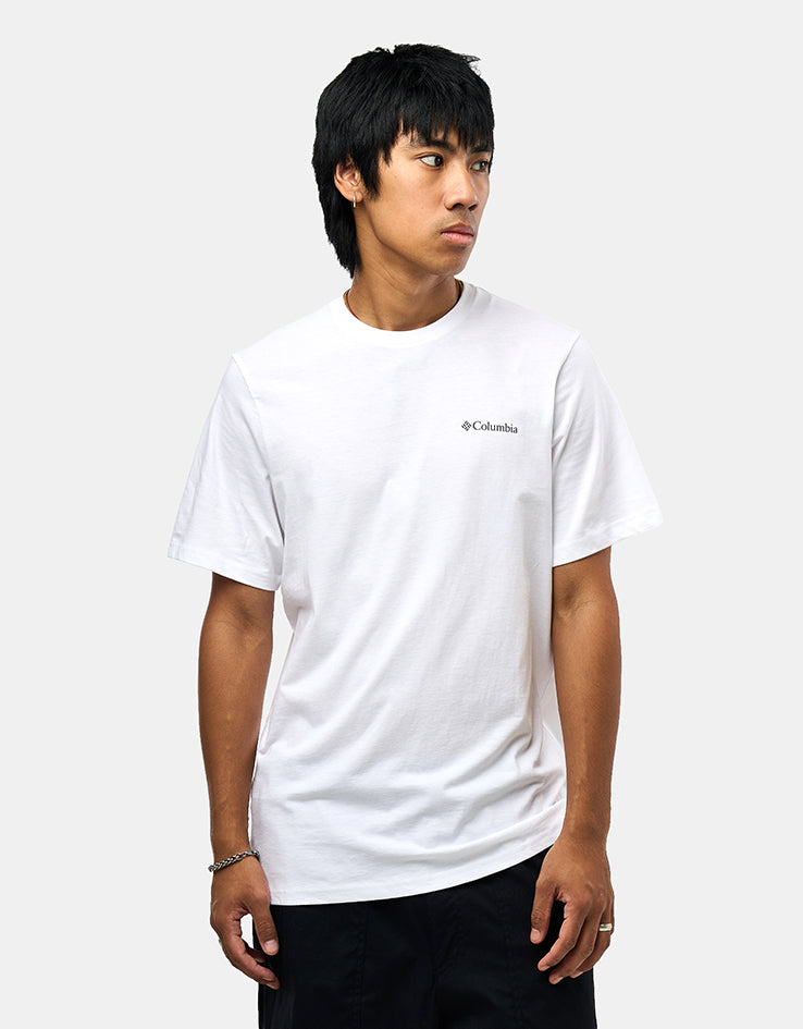 Columbia CSC™ Outdoor Back Graphic T-Shirt - White/Naturally Boundless