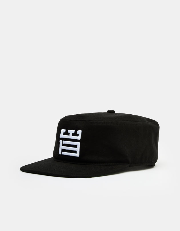 Woodbird Yin Pillbox Cap - Black