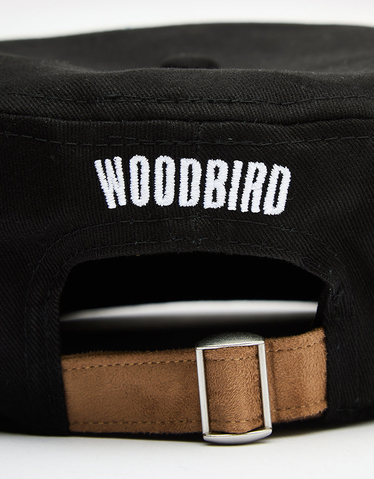Woodbird Yin Pillbox Cap - Black