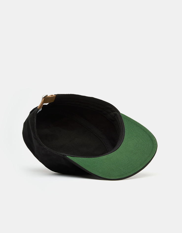 Woodbird Yin Pillbox Cap - Black