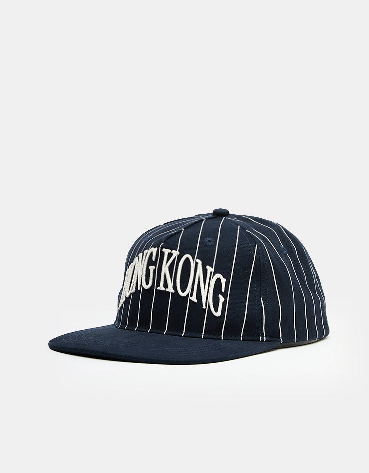 Woodbird Chuck Stripe HK Cap - Navy/White