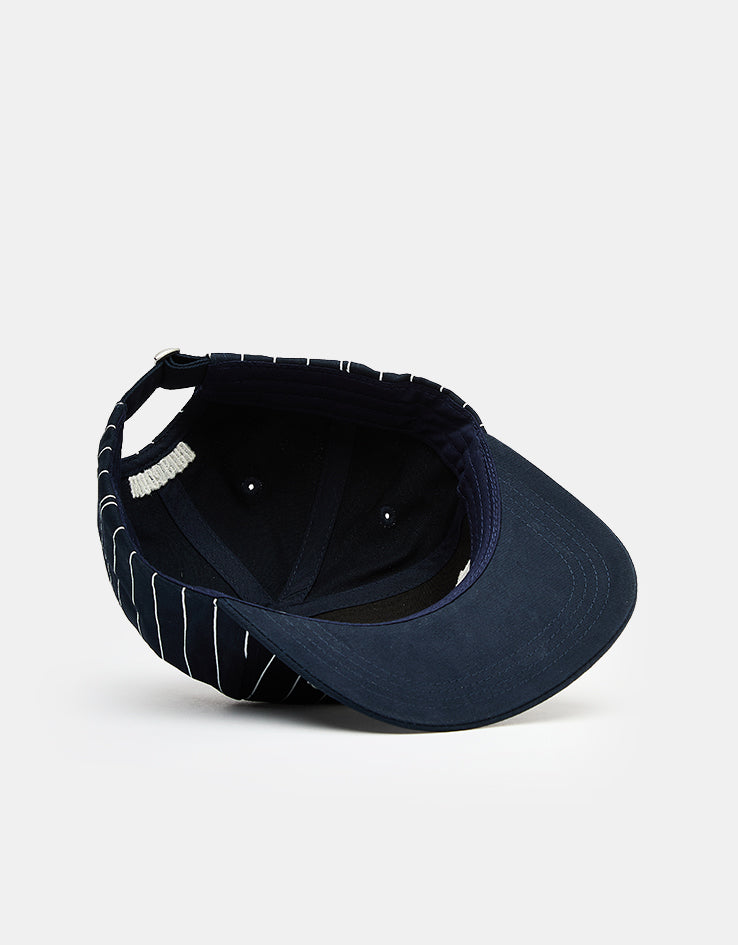 Woodbird Chuck Stripe HK Cap - Navy/White