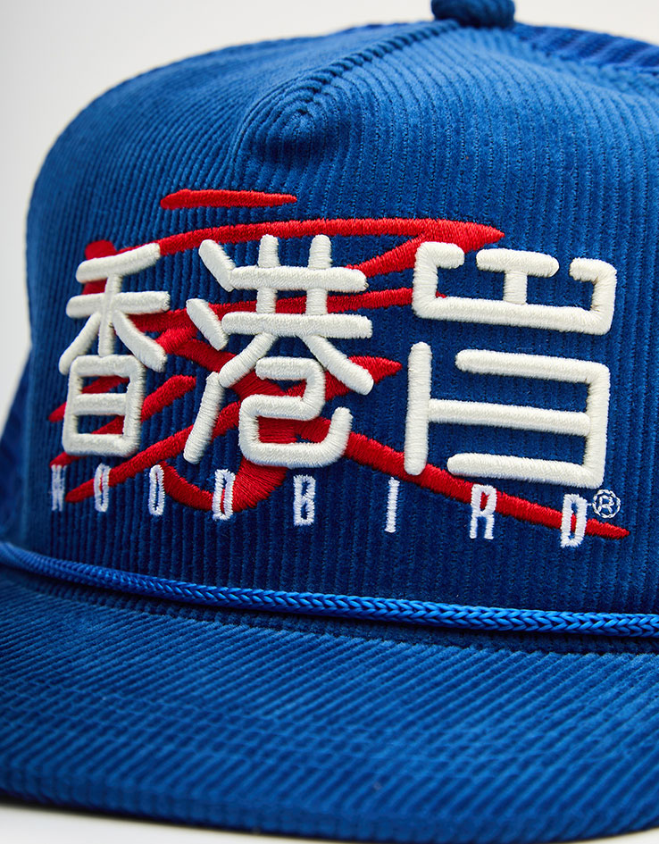 Woodbird Chuck Trucker HK Cap - Cobalt Blue