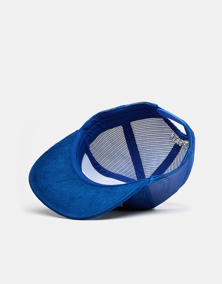 Woodbird Chuck Trucker HK Cap - Cobalt Blue