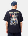 Woodbird Baine Cook T-Shirt - Dark Navy