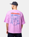 Woodbird Beam Tram T-Shirt - Dusty Violet