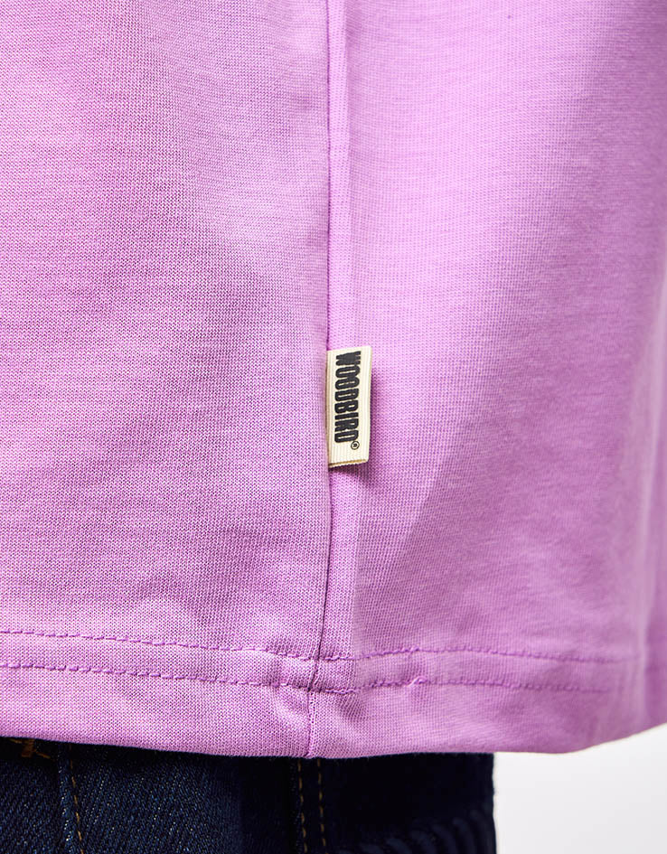 Woodbird Beam Tram T-Shirt - Dusty Violet