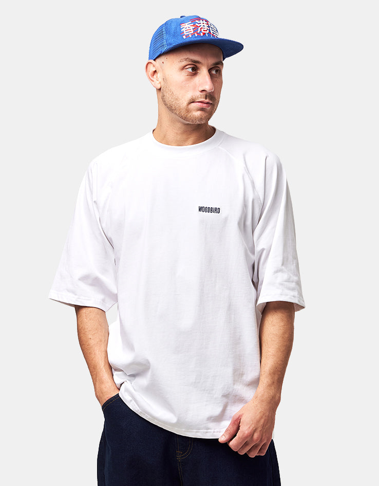 Woodbird Blake HK Home T-Shirt - White