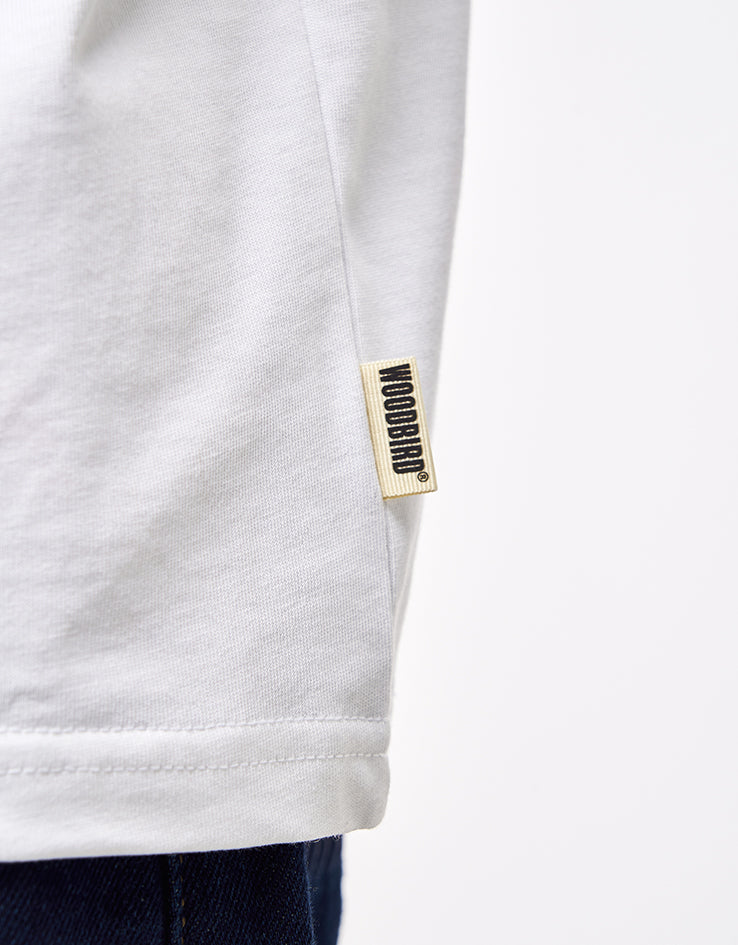 Woodbird Blake HK Home T-Shirt - White