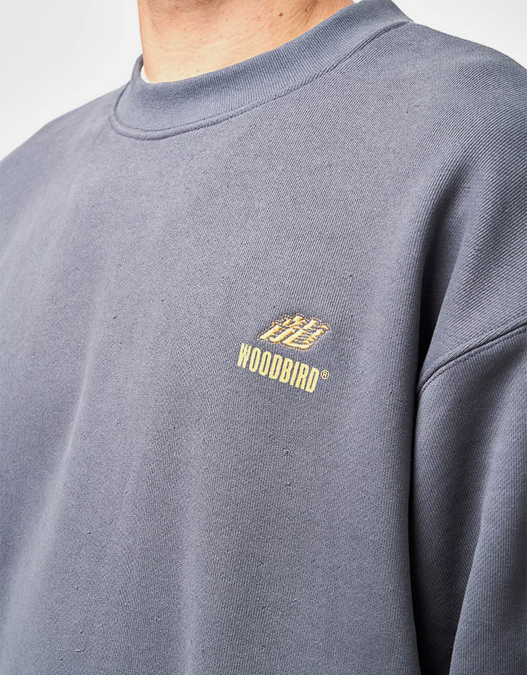 Woodbird Duke Action Crew - Slate Blue