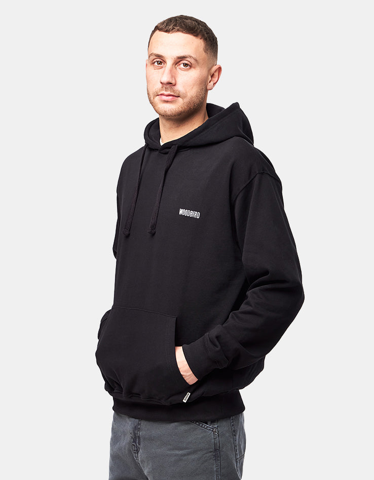 Woodbird Pacs HK Home Pullover Hoodie - Black